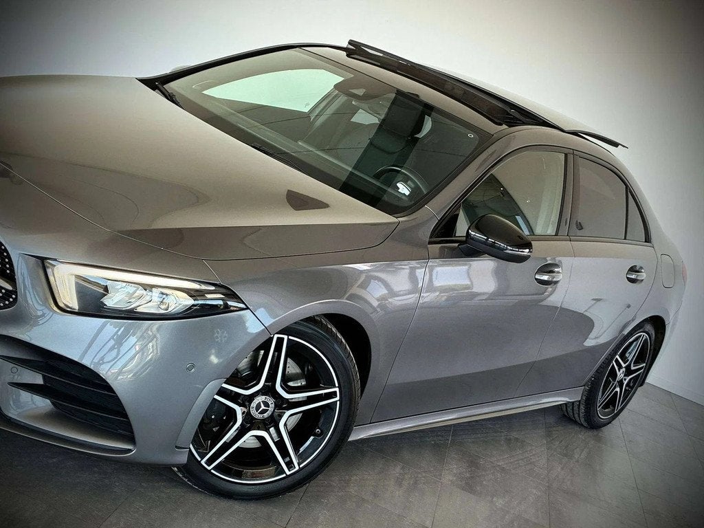 Mercedes-Benz A-CLASS 220 PACK AMG-COCKPIT-GPS-T.O-CUIR-CAME, Autos, Achat, Entreprise, Noir, Commande vocale