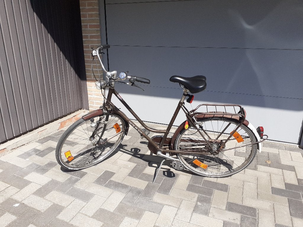 Damesfiets (26 inch) - prima staat !, Fietsen en Brommers, Gebruikt, Velgrem, (Extra) lage instap, 50 tot 53 cm