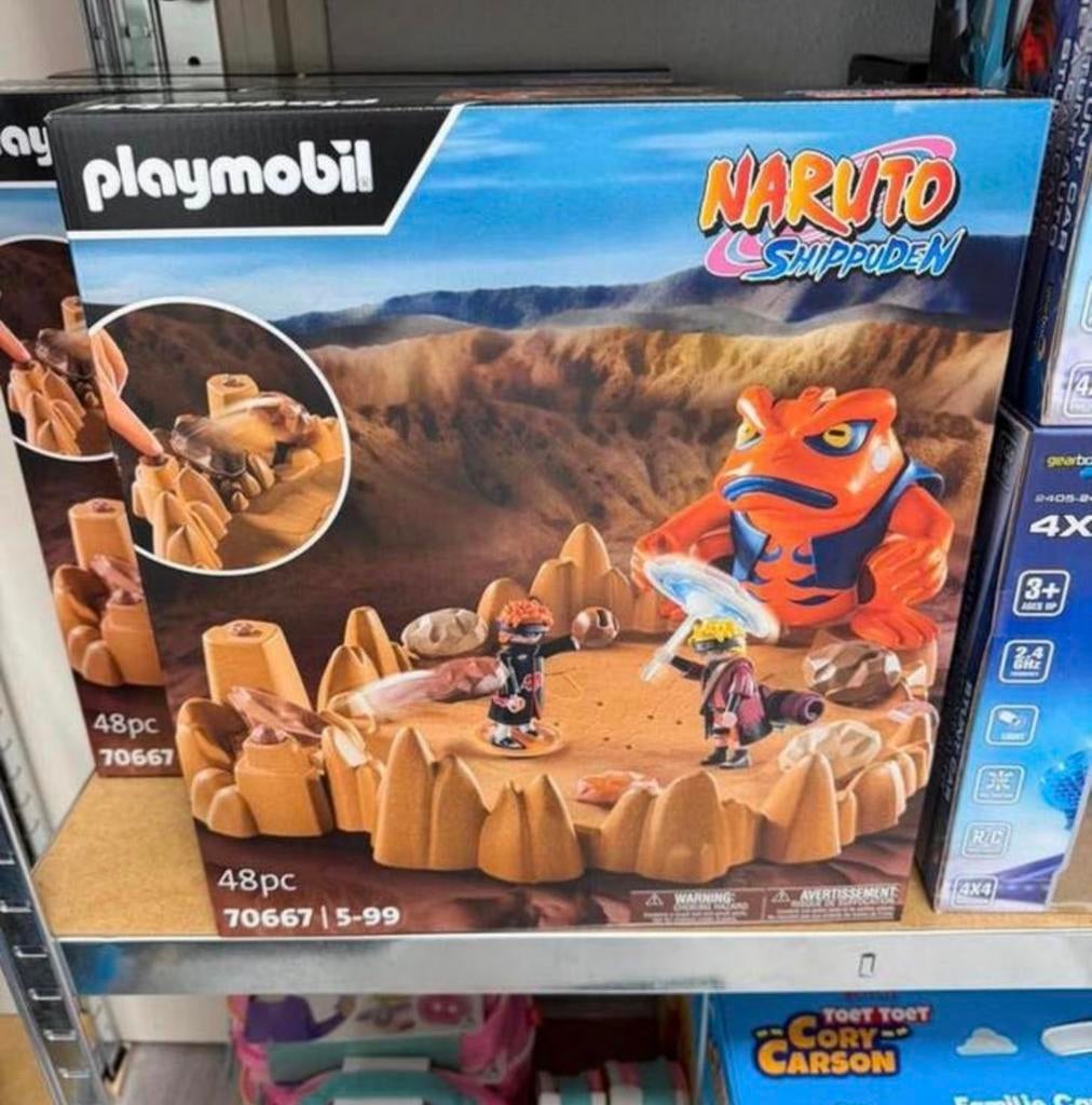 Coffret PLAYMOBIL Naruto Naruto contre Pain - 70667 NOUVEAU, Enlèvement ou Envoi, Neuf, Ensemble complet