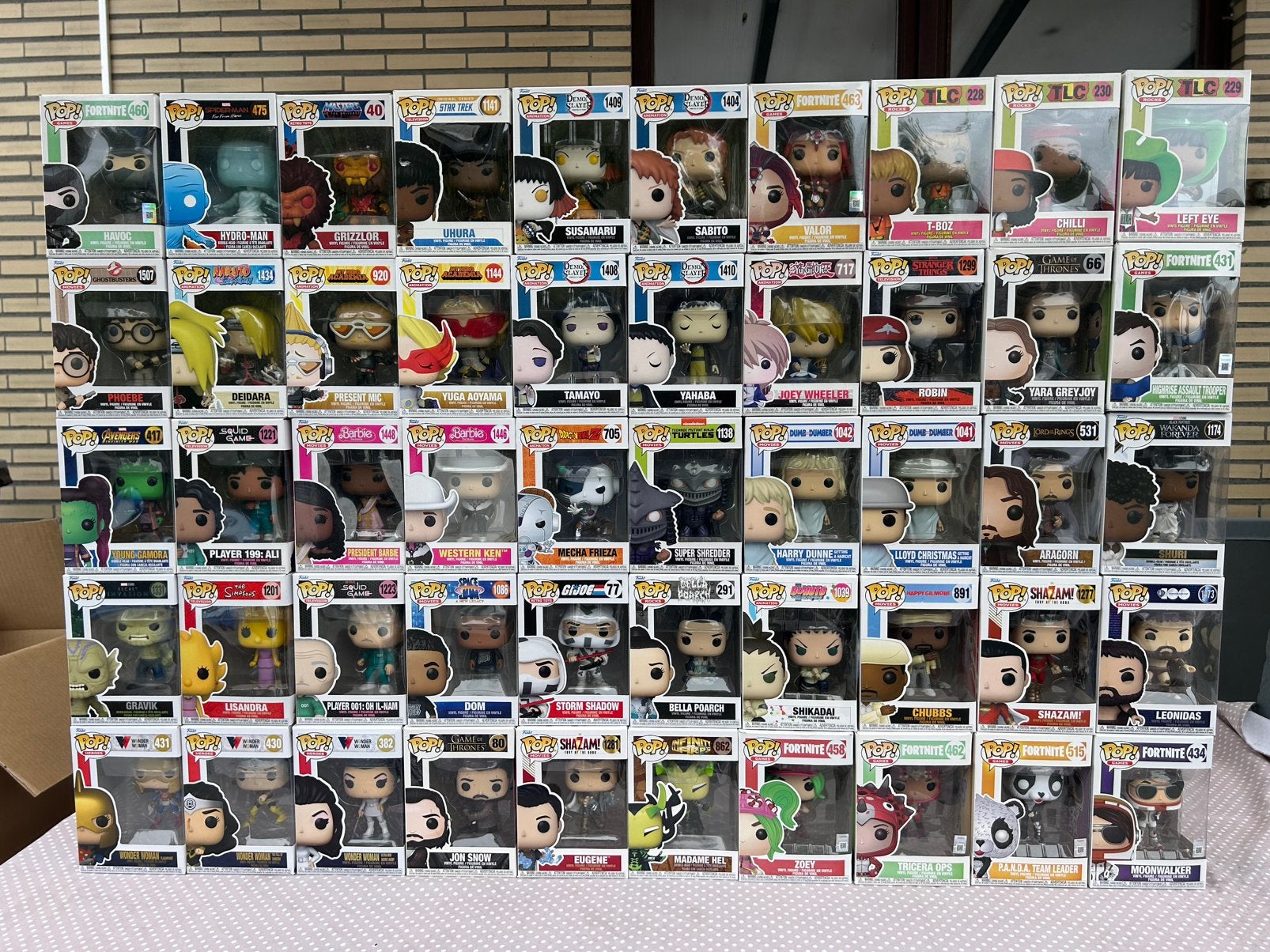 Lot van 50 Verschillende Funko Pop niet uit de doos gehaald, Enlèvement, Comme neuf