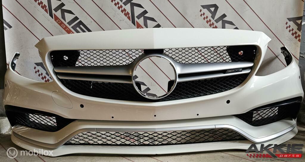 Mercedes C63 amg coupe cabrio C205 A205 Voorbumper, Gebruikt, Voor, Ophalen of Verzenden, Bumper