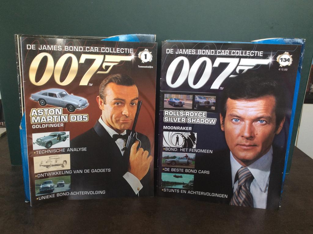 James bond, Ophalen, Zo goed als nieuw
