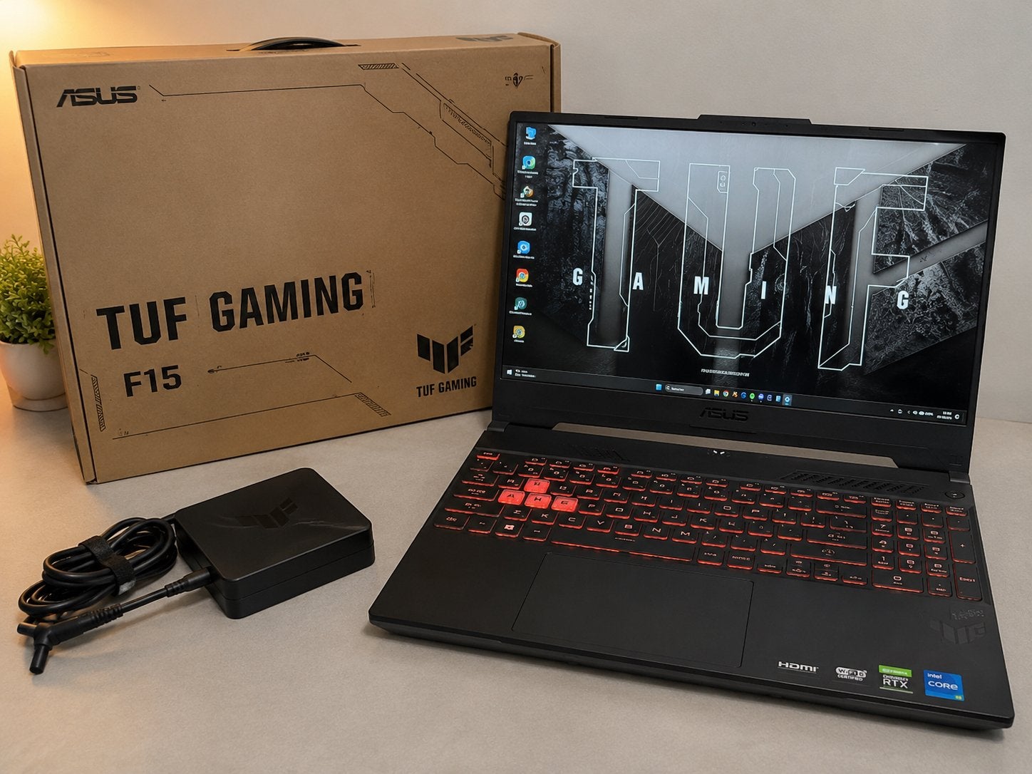 ASUS TUF F15 – RTX 3050 | i5-12500H | 16 Go RAM | SSD 512 Go, Informatique & Logiciels, Ordinateurs portables Windows, Enlèvement