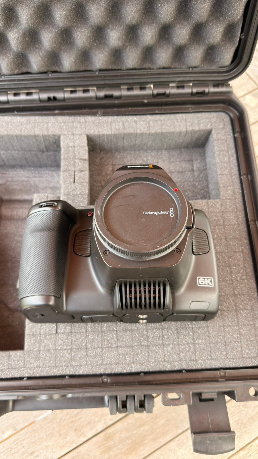 Blackmagic Pocket Cinema Camera 6K Pro + koffer, Overige merken, Koffer, Ophalen of Verzenden, Zo goed als nieuw