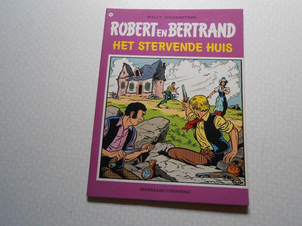 Robert en Bertrand 43 Het stervende huis 1981 ste druk., Livres, BD, Neuf, Une BD, Enlèvement ou Envoi