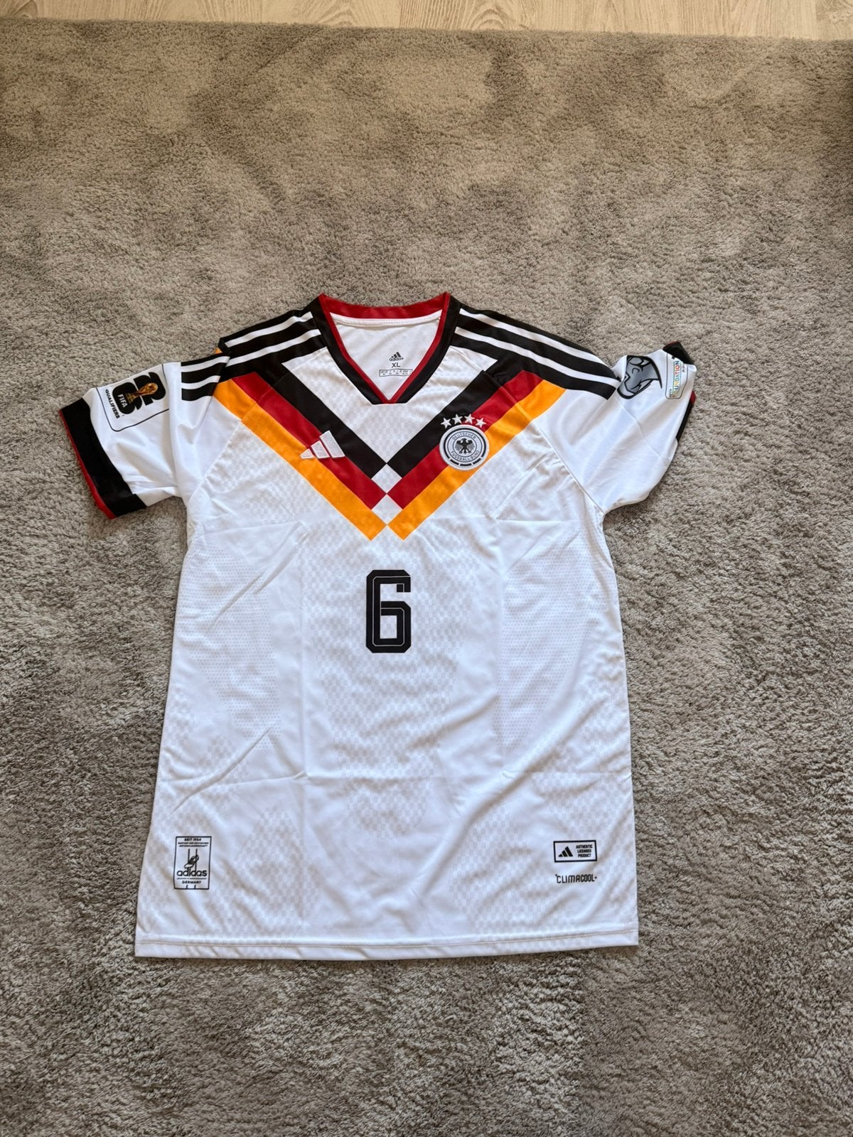 voetbal shirt duitsland, Sport en Fitness, Voetbal, Maat L, Ophalen of Verzenden, Zo goed als nieuw, Shirt