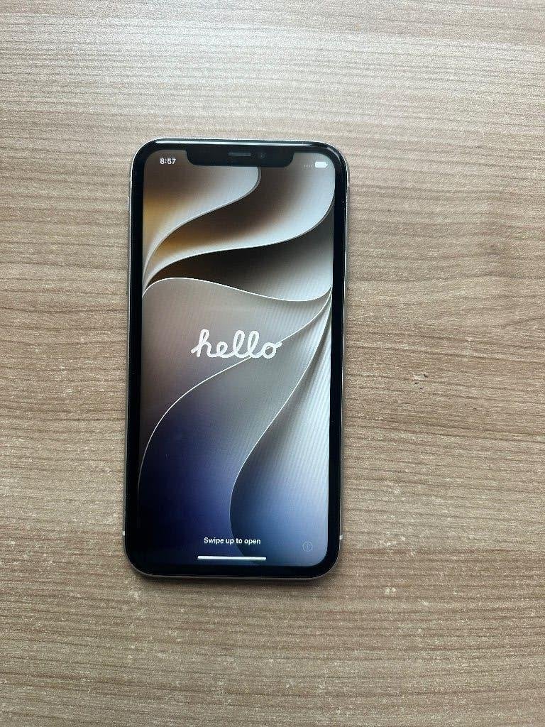 iPhone 11 128 Go blanc, 128 GB, Enlèvement ou Envoi, Sans abonnement, Sans simlock