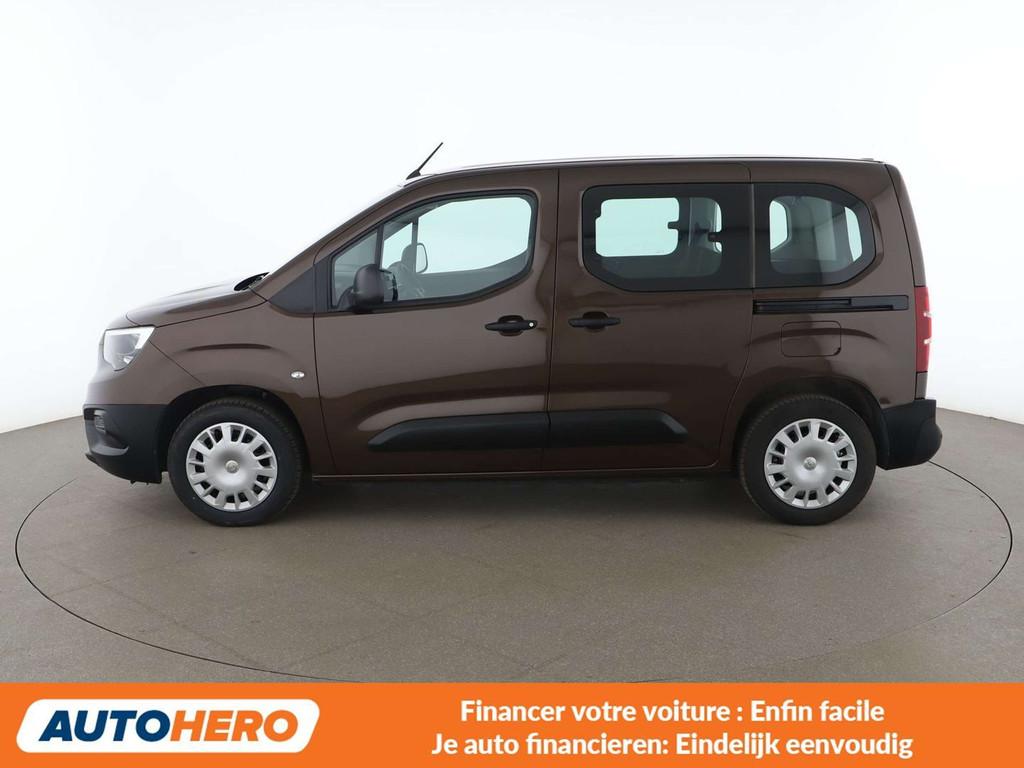 Opel Combo Life 1.2 Turbo Selection (bj 2019), Auto's, Voorwielaandrijving, Stof, Gebruikt, Bruin