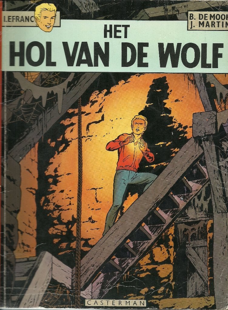Lefranc : Het hol van de wolf (4) 1974, Livres, BD, Enlèvement ou Envoi, Une BD, Jacques Martin, Utilisé