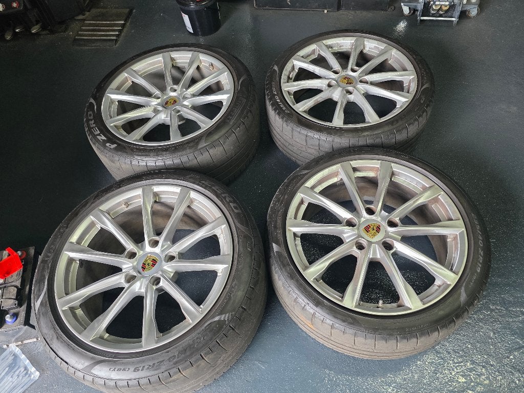 Jantes porsche, Autos : Pièces & Accessoires, Enlèvement ou Envoi, Pneus été, 19 pouces, Utilisé