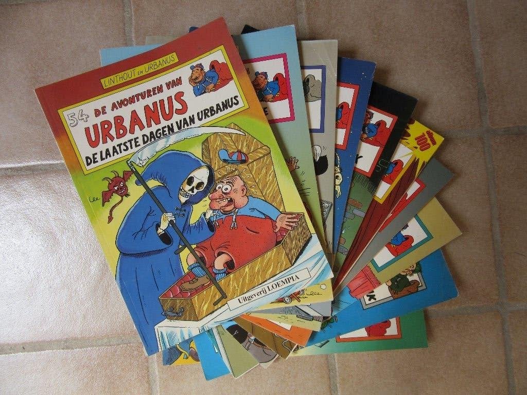 63 strips Urbanus, Boeken, Stripverhalen, Ophalen, Gelezen
