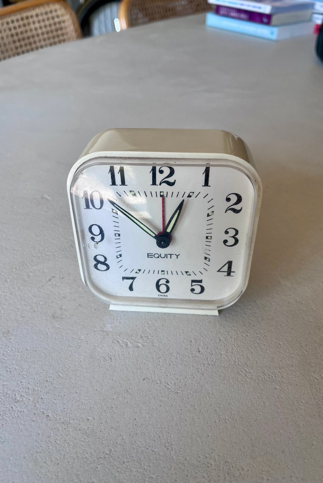 Vintage klok, Ophalen of Verzenden, Zo goed als nieuw