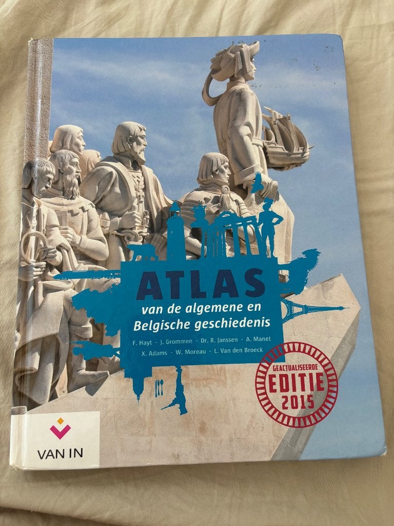 Geschiedenis Atlas, Boeken, Gelezen, ASO, Geschiedenis, Ophalen of Verzenden