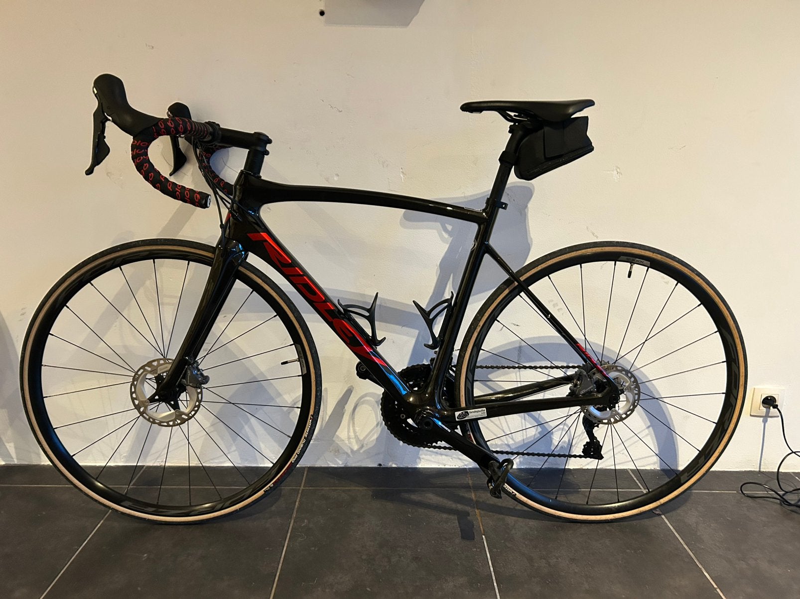 Ridley racefiets - Shimano ultergra - Maat 56, Fietsen en Brommers, 28 inch, Gebruikt, 10 tot 15 versnellingen, Heren