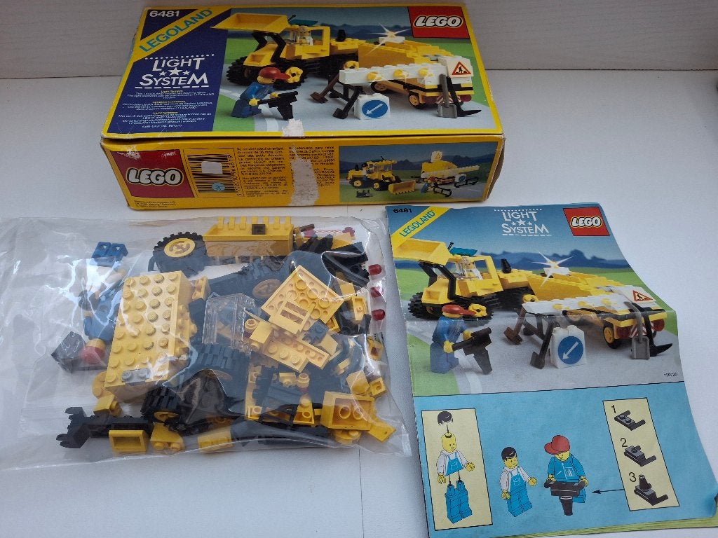 Lego 6481 Light and Sound Construction Crew 1989, Enlèvement ou Envoi, Complet, Lego, LEGOLAND