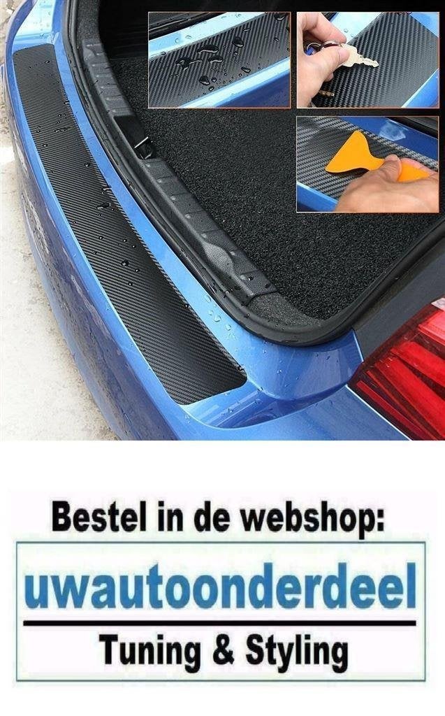 Carbon bumper Folie Geschikt voor VW Transporter T4 T5 T6, Verzenden