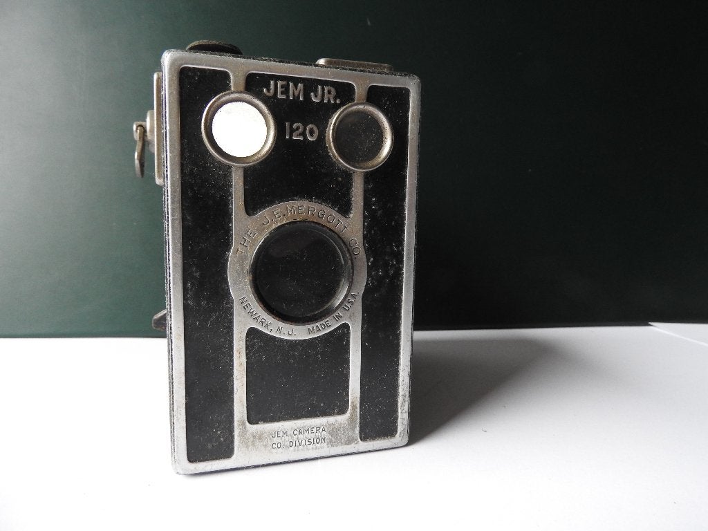 Antiek fototoestel JME JR 120, Verzamelen, Ophalen, Fototoestel