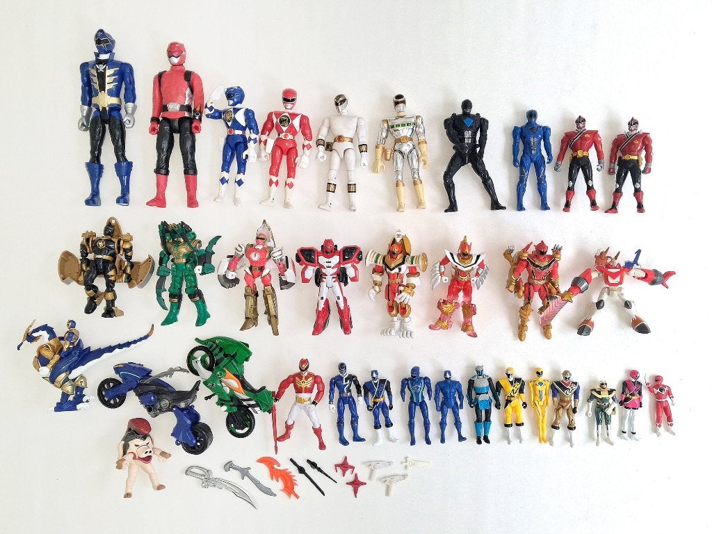 power rangers, Collections, Envoi, Utilisé