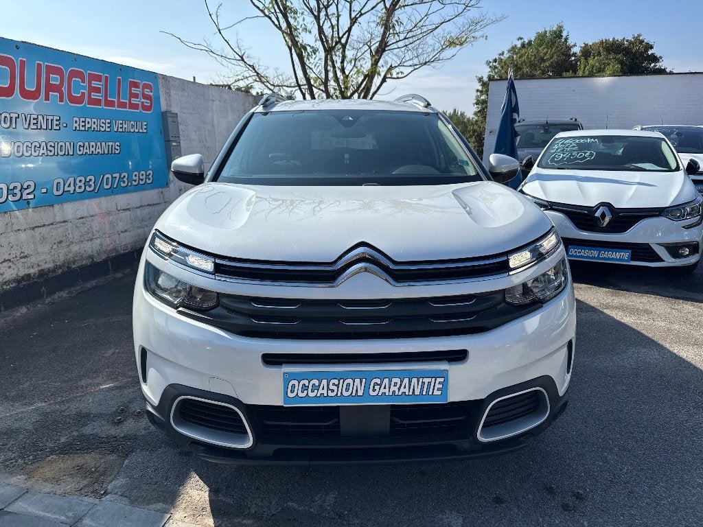 Citroen c5 aircross automatique, Auto's, 4 cilinders, Leder en Stof, Wit, 5 deurs