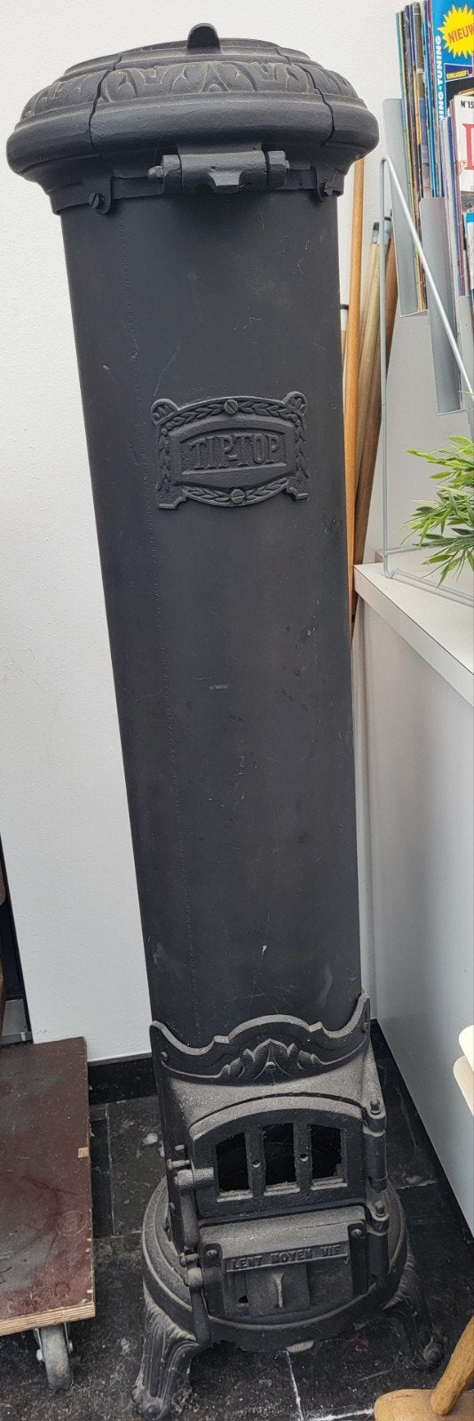 houtkachel TipTop, Ophalen, Houtkachel, Zo goed als nieuw, Vrijstaand