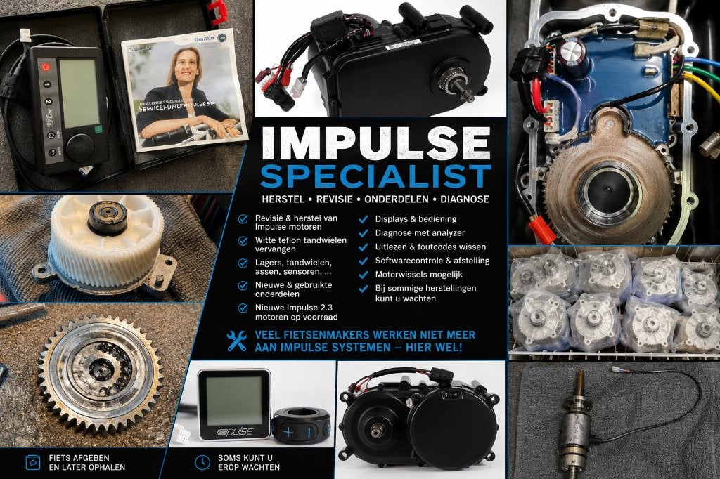 IMPULSE MOTOR HERSTELLEN IN - VERKOOP, Fietsen en Brommers, Ophalen of Verzenden, Zo goed als nieuw, Motor
