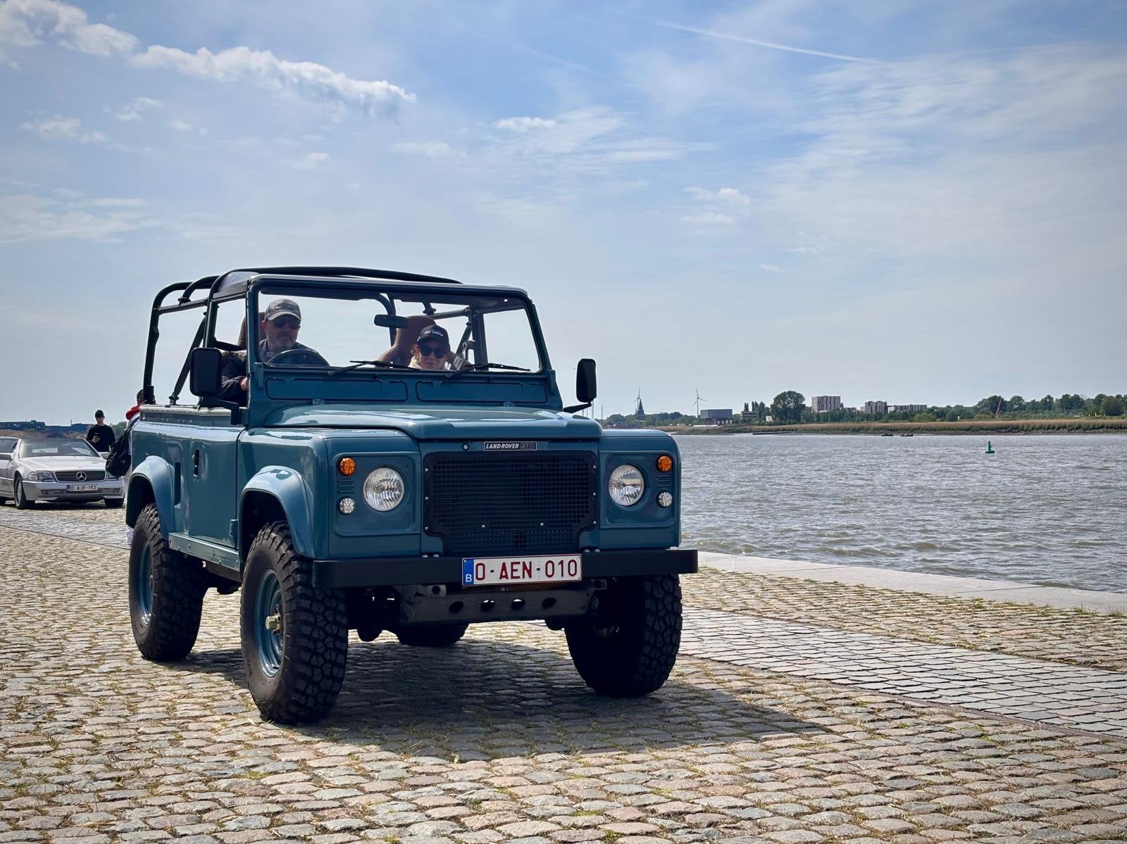 Land rover 90 heritage style, Auto's, Land Rover, Automaat, 8 cilinders, 4000 cc, Leder