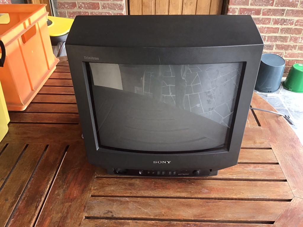 Sony trinitron, TV, Hi-fi & Vidéo, Télévisions vintages, Enlèvement, Utilisé, Sony