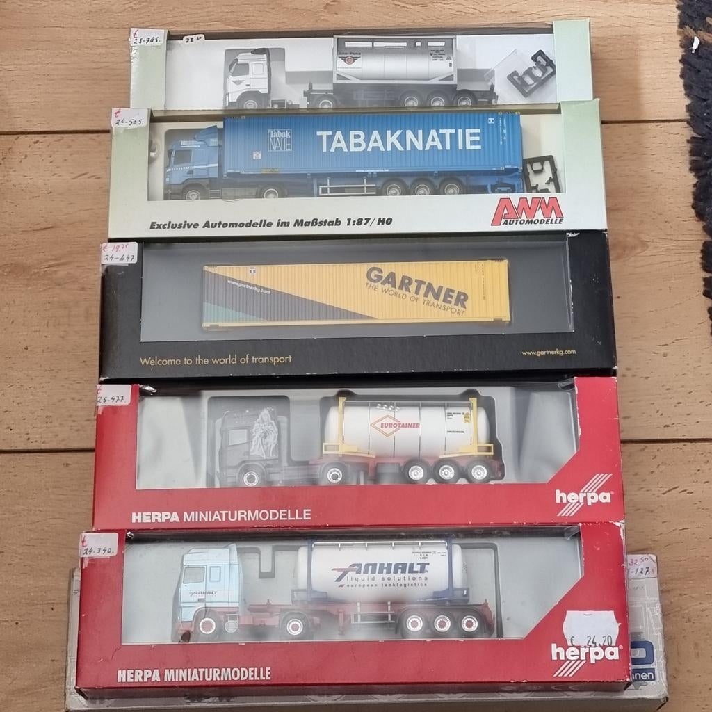 CONHTAINERS LOS VOOR WAGONS LADING EN TERMINAL TRUCKS, Ophalen of Verzenden