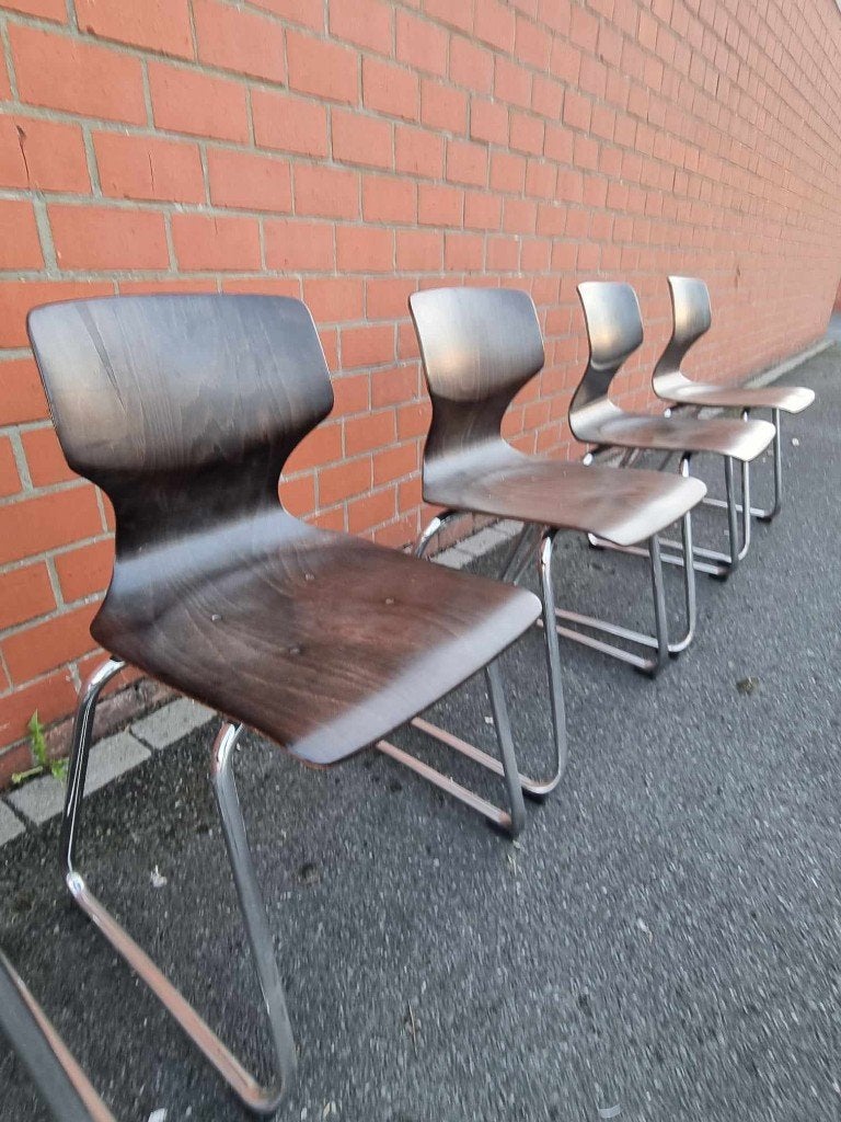 stoel, Maison & Meubles, Bois, Brun, Enlèvement, Cinq, Six Chaises ou plus