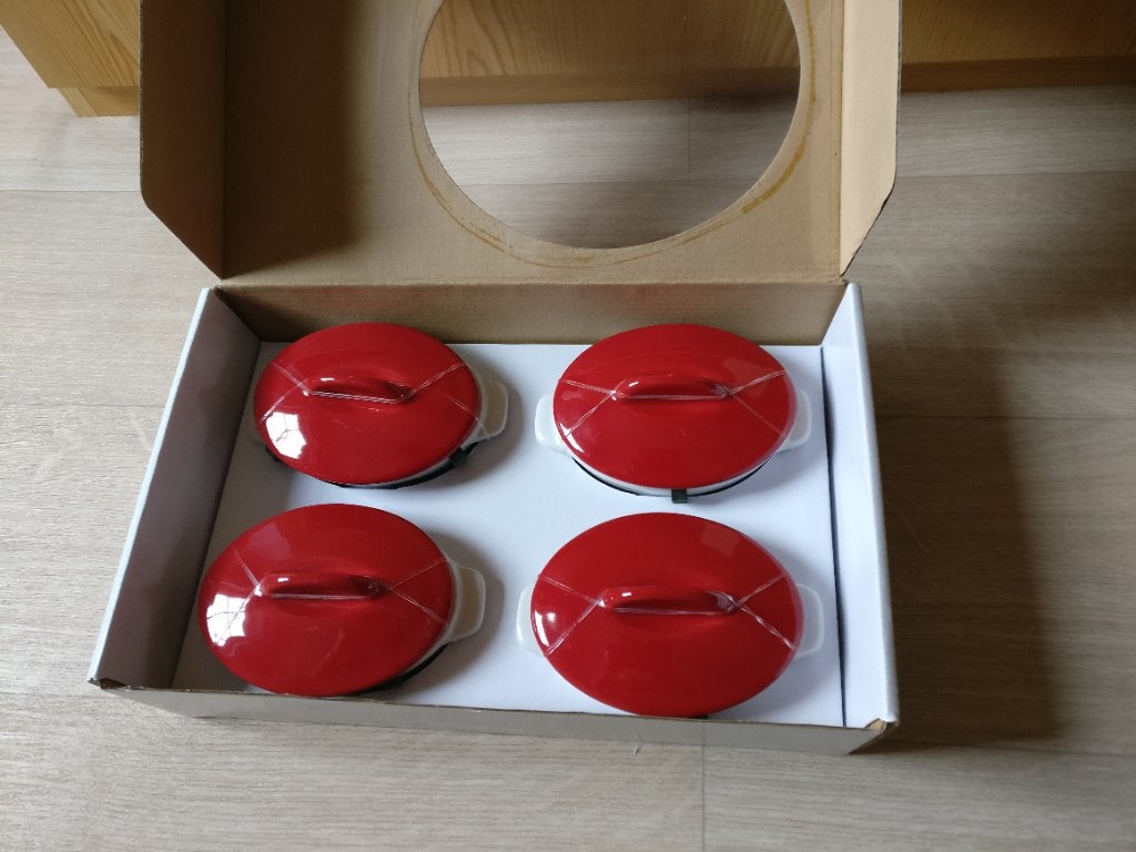 Mini braad pannetjes, Met deksel, Ophalen, Nieuw