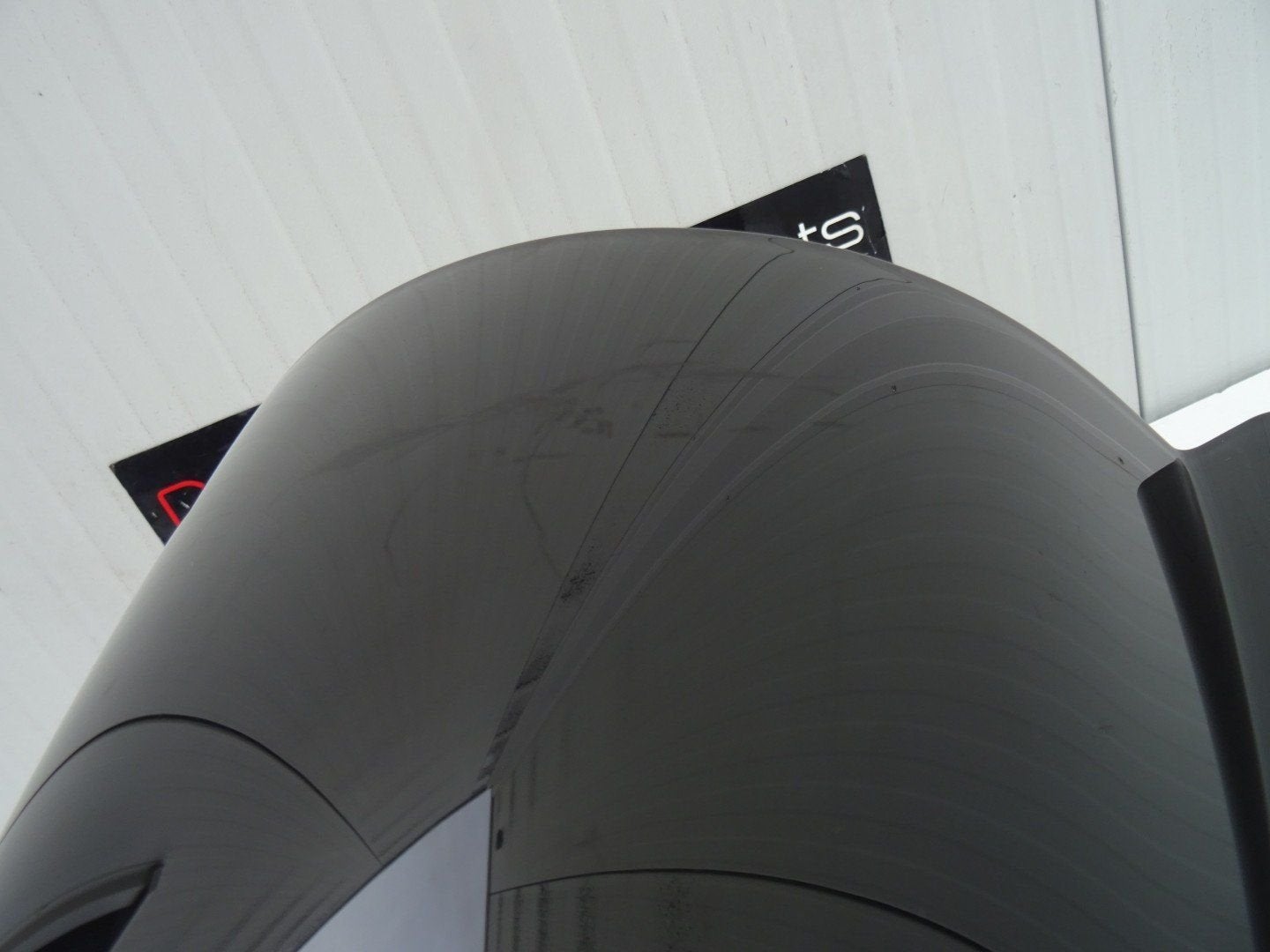 Zwarte Verhoogde Kuipruit Kawasaki ZX6R Ninja 2009-2010-2011, Motoren, Gebruikt, -, -, Ophalen of Verzenden