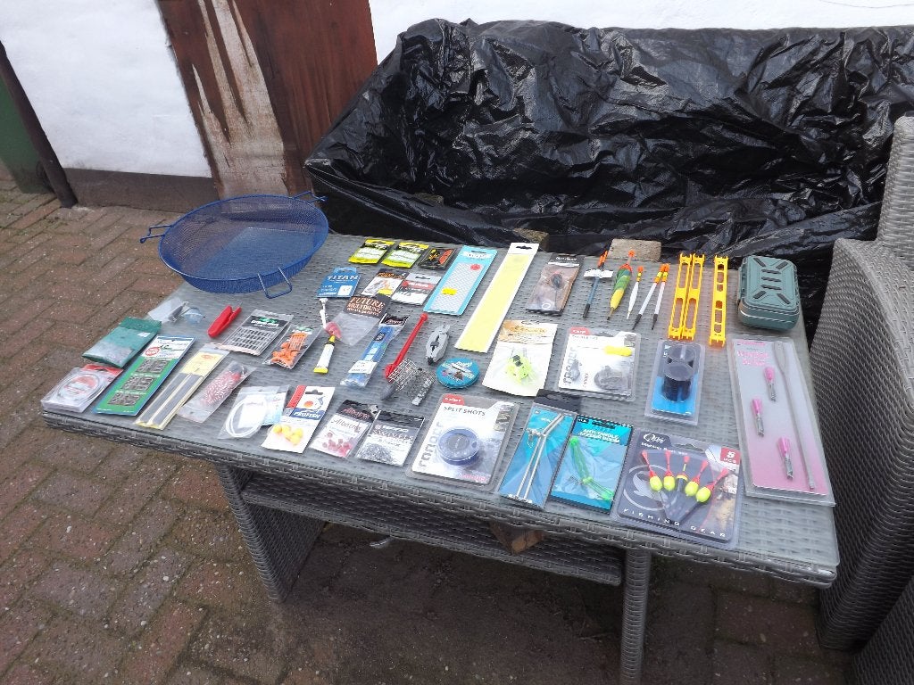 nieuwe zeef met allemaal nieuw klein vis materiaal, Watersport en Boten, Ophalen of Verzenden, Nieuw