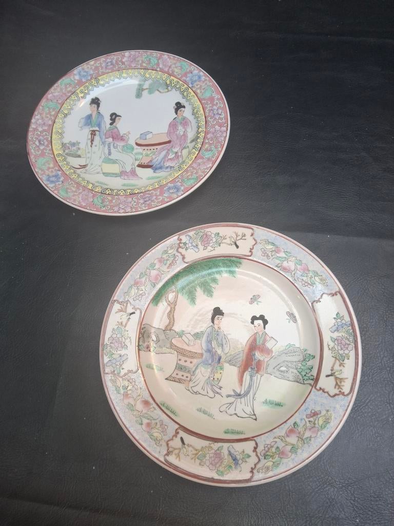 Chinees porselein bord, Ophalen