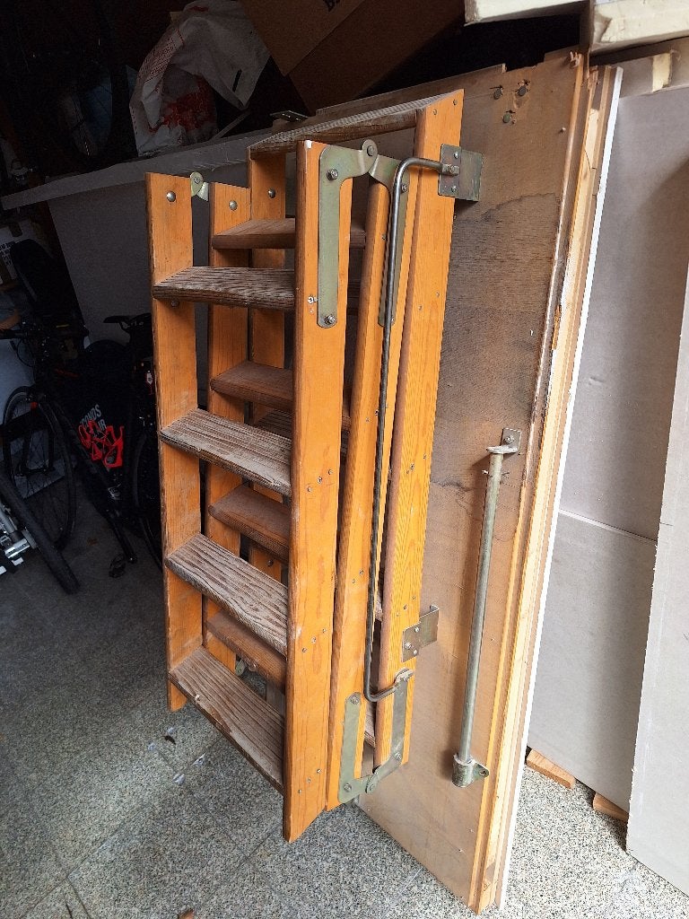 Zolder trap uitklapbaar, Doe-het-zelf en Bouw, Ophalen of Verzenden, Trap