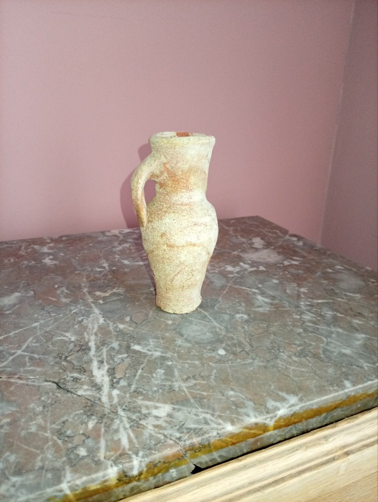pitcher/ cruche en terre cuite style antique -deco bohème, Enlèvement