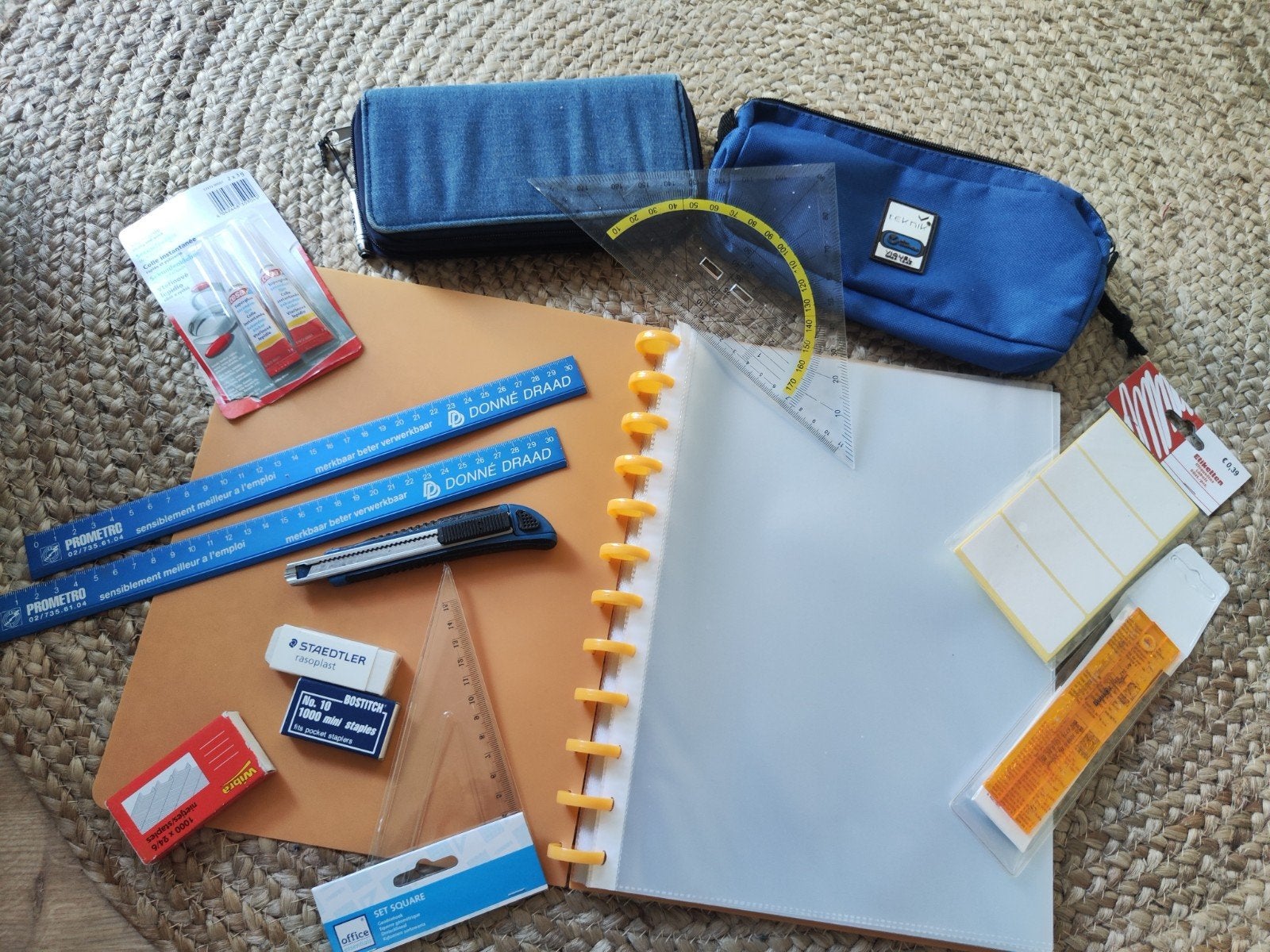 Lot papeterie et fournitures scolaires 100% NEUVES - Oberthu, Ophalen, Nieuw