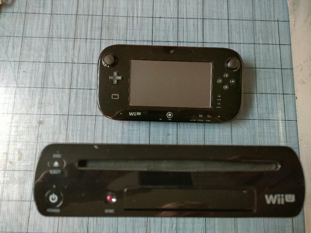 Wii U, Games en Spelcomputers, Spelcomputers | Nintendo Wii U, Ophalen, Gebruikt, Met 1 controller, Met games