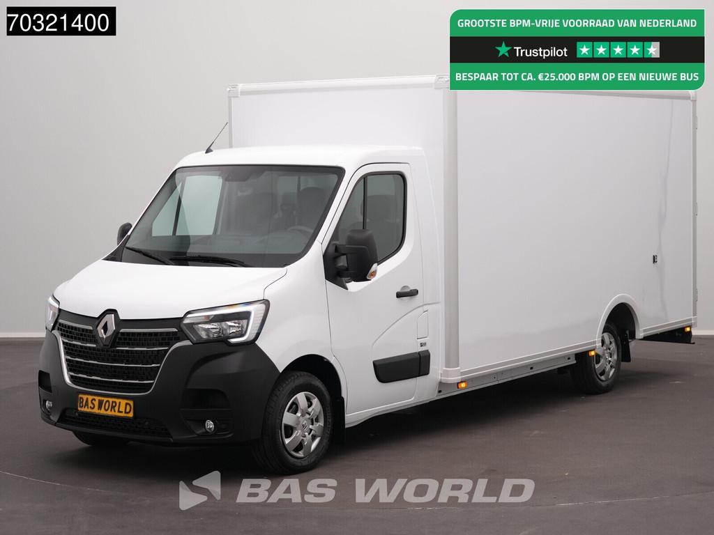 Renault Master 165PK Lowliner Bakwagen LED Navi Airco Cruise, Start-stop-systeem, Stof, 4 cilinders, Renault