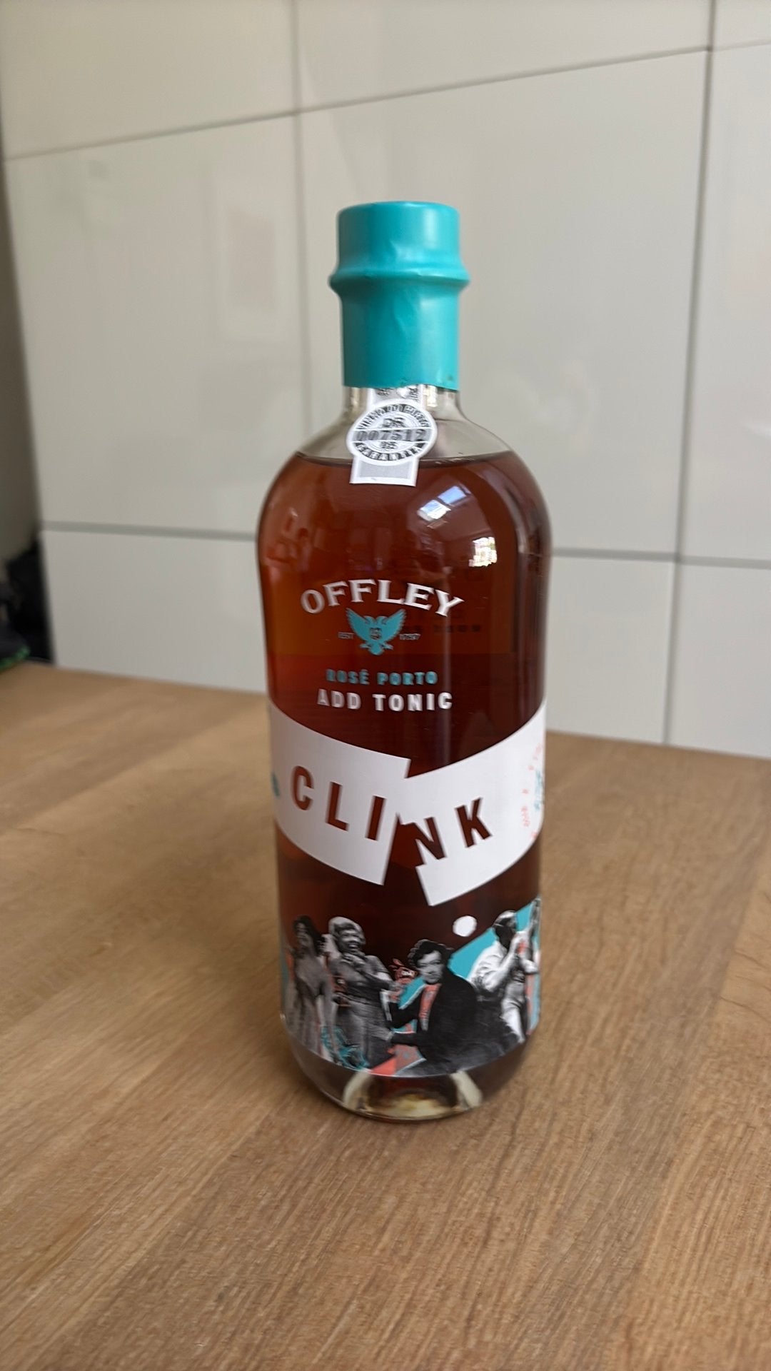 Bouteille de porto rosé Offley Clink Rosé Porto., Collections, Neuf, Autres régions, Pleine, Enlèvement