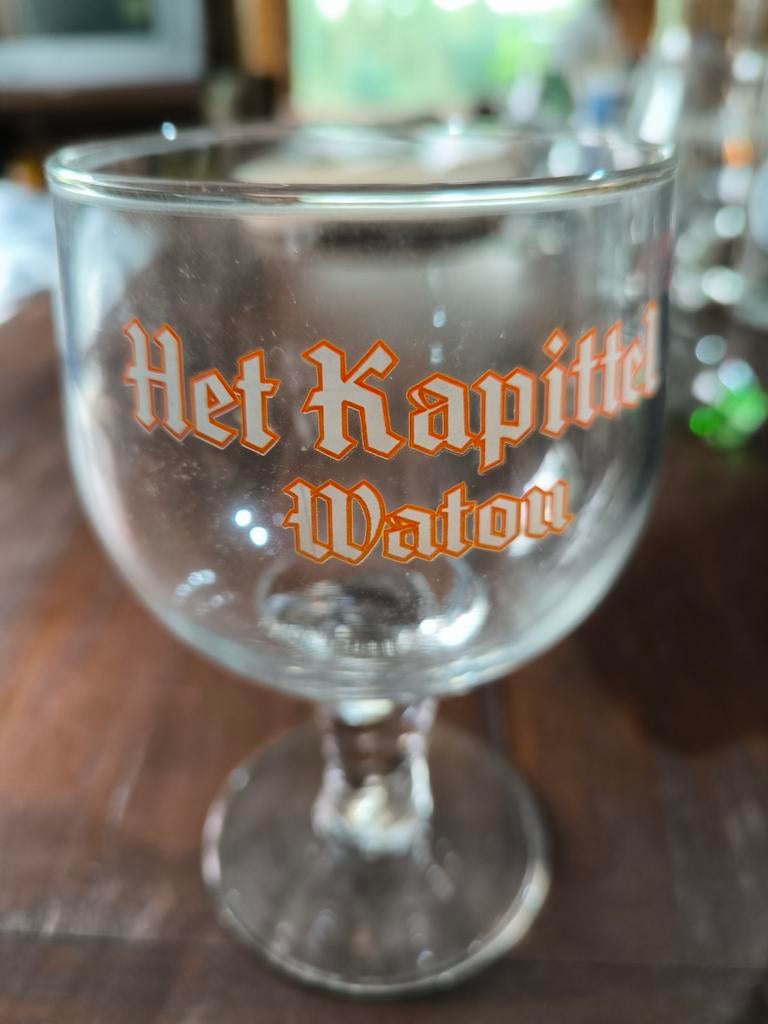 Bierglas . Het Kapittel Watou., Ophalen