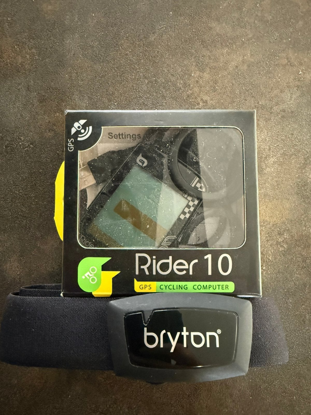 Compteur velo Rider 10 + ceinture Bryton, Enlèvement, Neuf