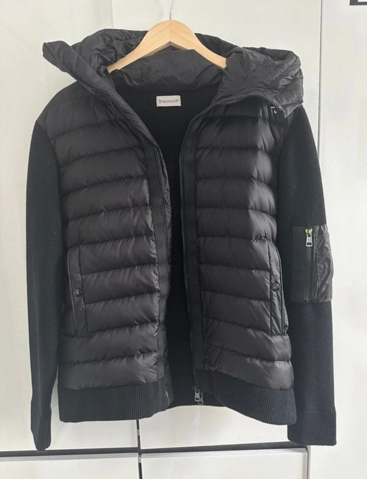 Monclere Cardigan Noir, Enlèvement ou Envoi, Comme neuf, Noir