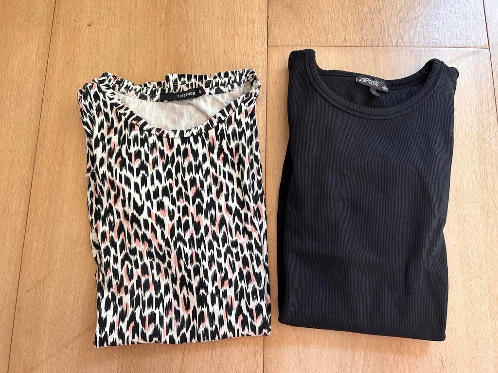 Bundel zwangerschapskledij S/M (6 stuks), Kleding | Dames, Maat 38/40 (M), Zwart, Zo goed als nieuw, Shirt of Top