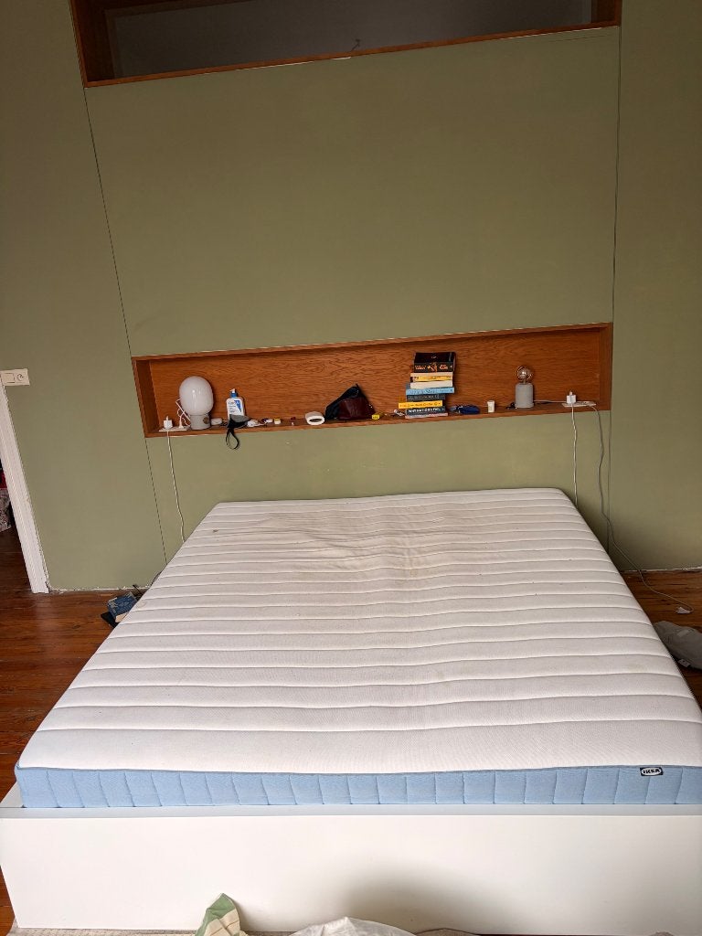 matelas king size, Matelas, Comme neuf, Enlèvement, 180 cm
