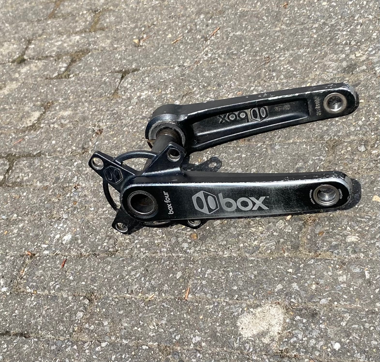Box four cranks 165mm, Vélos & Vélomoteurs, Enlèvement, Utilisé