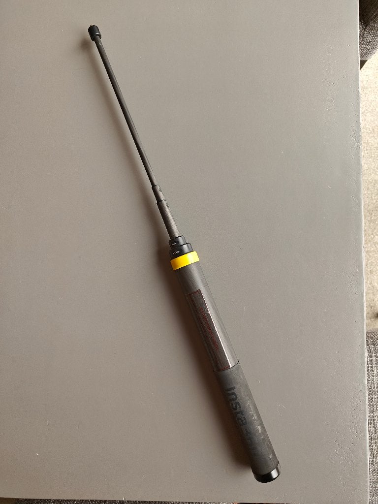 insta 360 extended selfie stick, Pliable, Perche à selfie, Comme neuf, Enlèvement