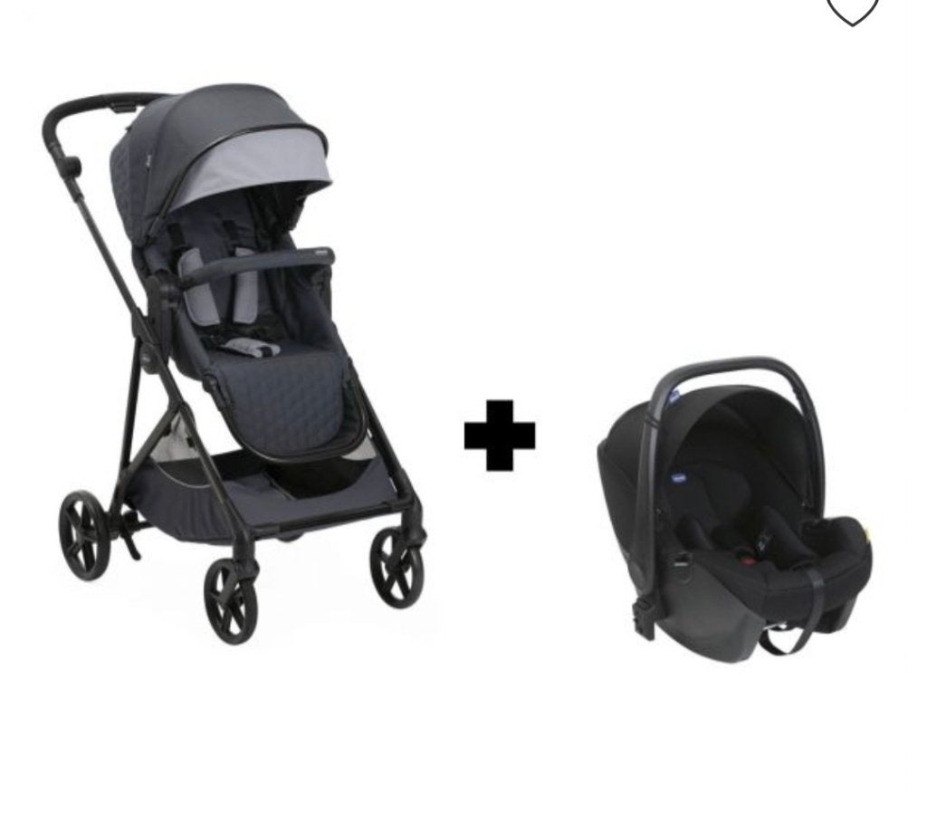 Poussette chicco seety duo, Enfants & Bébés, Enlèvement, Utilisé, Poussette, Autres marques
