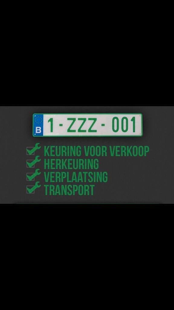 Vous avez besoin de plaques Z-Plates/de garage ?, Enlèvement, Neuf