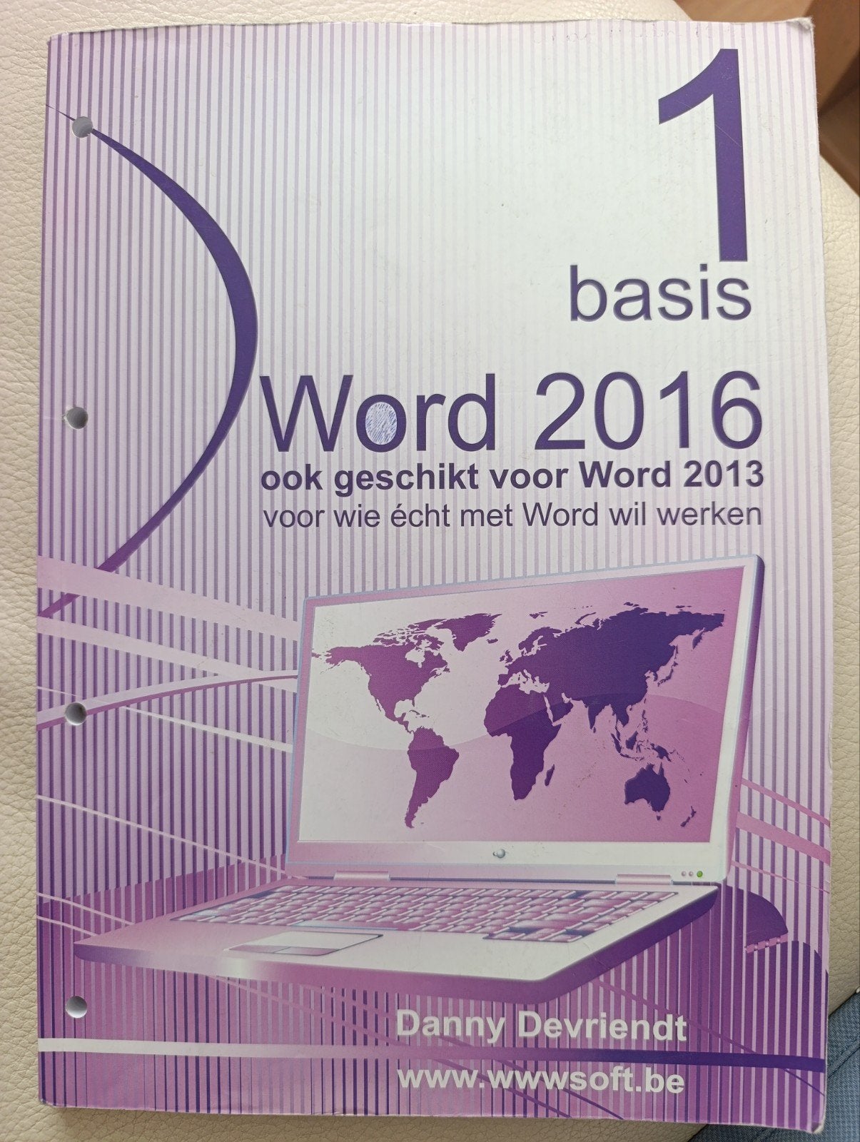 Word 2016 - Basis 1 -Danny Devriendt - HB, Ophalen of Verzenden, Nederlands, Danny Devriendt