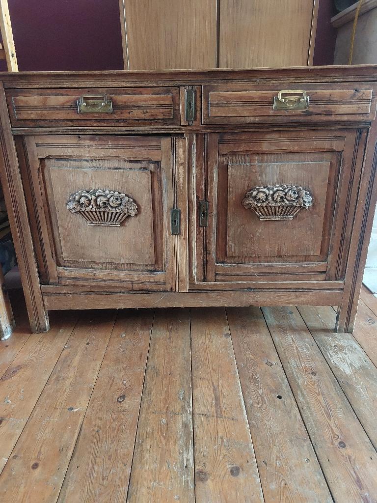 Houten meubels OM TE DONEREN, Ophalen, Gebruikt, Hout